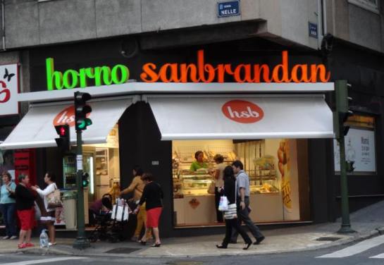 A bakery in the hyperdense city.