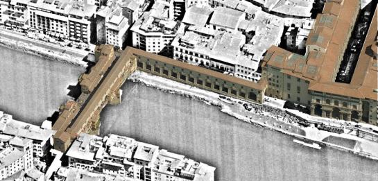 Urban retail as a complement to the Vasari Corridor