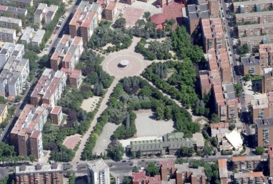An aerial view of Ciudad de los Angeles (source: planea madrid)