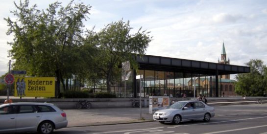 The Berlin Galerie as seen from Postdamer Strasse