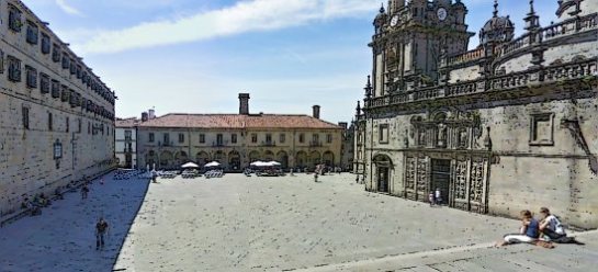 Plaza de la Quintana from the North