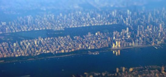 A view of Manhattan by blueridgekitties. You can access the full image on http://www.flickr.com/photos/blueridgekitties/4934291515/