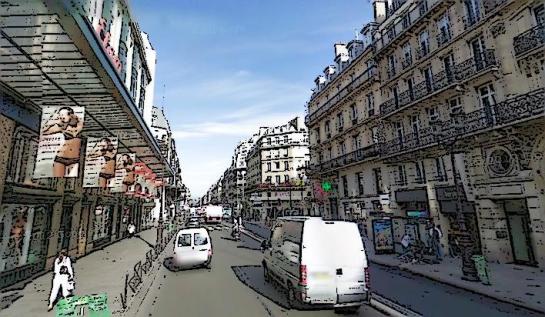 The La Samaritaine area. A retail hub