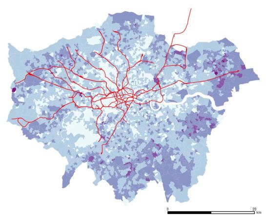 Secretarial ocupation distribution 