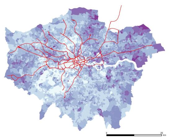 No qualification persons in London. The East, and especially north-east, show the higher figures.