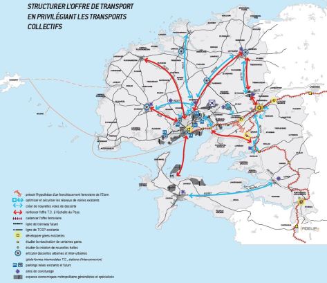 Transportation is also a relevant issue for Brest's SCOT.