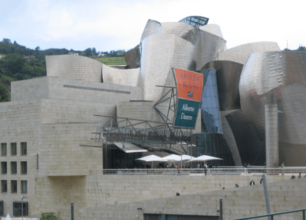 Titanium clad: Guggenheim Bilbao