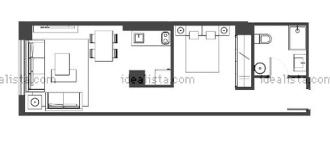 55 sq m of recently built housing, close to the M30 inner ring