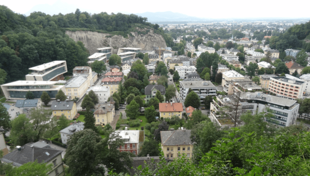 The west as seen from Mönschberg